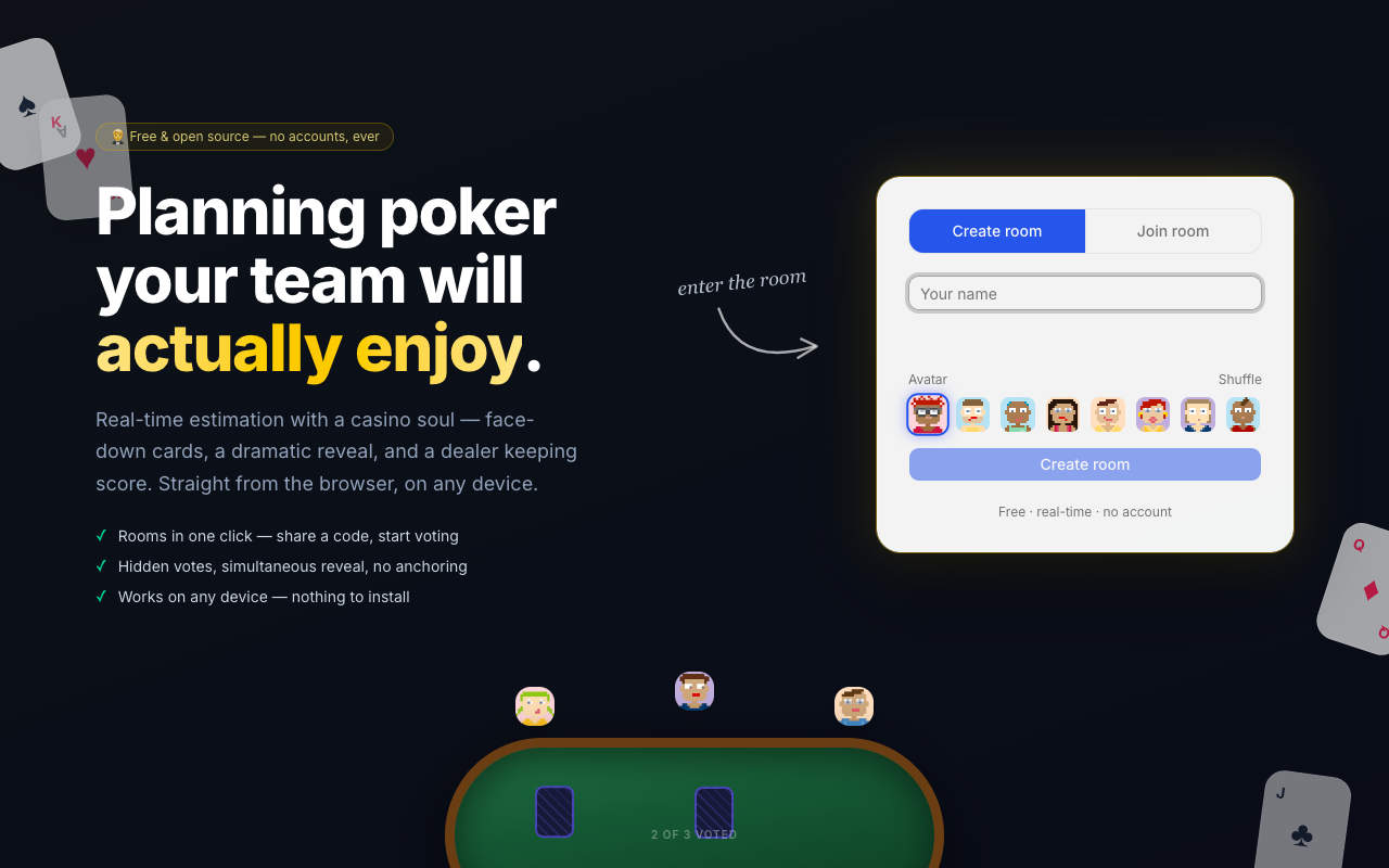 planning-poker screenshot 1